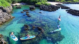 ▲墾丁南灣SUP體驗。（圖／Tripbaa趣吧！亞洲自由行專家）