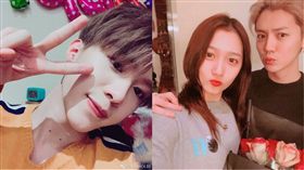 范丞丞,關曉彤,鹿晗／翻攝自微博