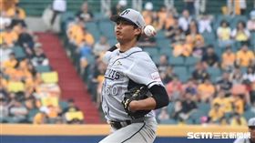 中信兄弟蔡齊哲。 （圖／記者林敬旻攝）