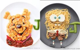 神人級媽媽！「卡通餐」治兒挑食毛病
（圖／翻攝自「jacobs_food_diaries」IG）