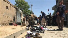 阿富汗選民登記中心驚傳爆。（圖／翻攝TOLOnews）