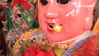 太子爺吸萬顆奶嘴　信眾求過嘴盼孩乖