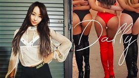 孝琳，單曲《Dally》。(合成圖/翻攝自IG)