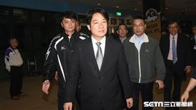 Lamigo桃猿主場開幕戰，行政院長賴清德。 圖／記者林敬旻攝