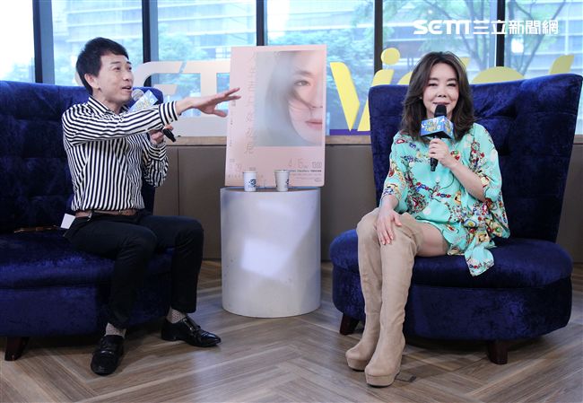 辛曉琪安安大明星。（記者邱榮吉/攝影）