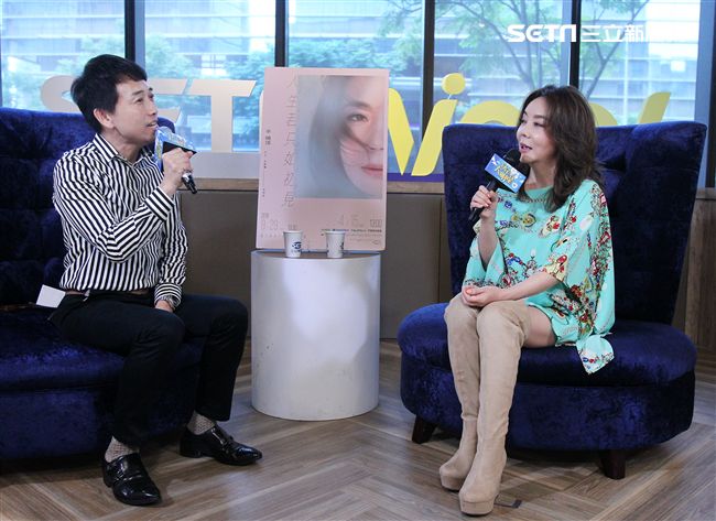 辛曉琪安安大明星。（記者邱榮吉/攝影）