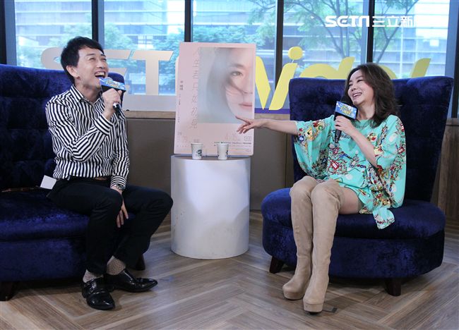 辛曉琪安安大明星。（記者邱榮吉/攝影）