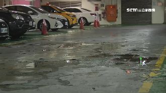 桃機二航廈停車場　廁所壞漏水飄臭味