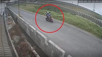 兄弟檔拿魚槍刺殺黑狗　影片掀撻伐