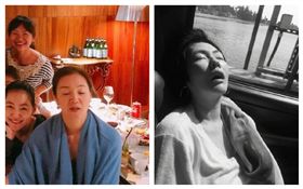 小S和阿雅隔空出賣彼此糗照。（圖/翻攝自小S、阿雅微博）