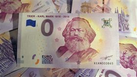 德國,特里爾,馬克思,紀念幣,紀念紙鈔,冥誕（圖/翻攝自EuroSchein Souvenir推特）
