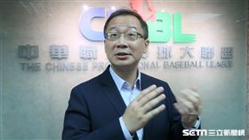 中華職棒會長吳志揚。（圖／記者王怡翔攝）