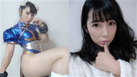 日本知名的二頭肌正妹才木玲佳,春麗（圖／翻攝自才木玲佳IG）