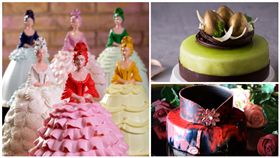 母親節造型蛋糕。（圖／君品、誠品行旅、晶華提供）