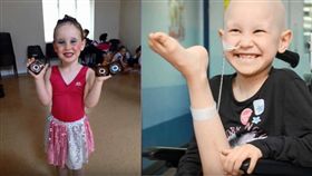 英國史丹佛郡一名7歲女童艾爾德里德（Amelia Eldred）罹患骨癌，醫師建議截肢，沒想到艾爾德里德一點都不害怕，術前還對腫瘤說「你失敗了」。目前艾爾德里德休養、復健後，打算完成跳舞的夢想，希望自己能在帕拉林匹克運動會（殘奧）上發光發熱。（圖／翻攝自YouTube《NEWS UPDATE》）