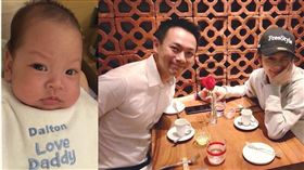 徐若瑄覺得兒子跟老公長超像。（圖/翻攝自徐若瑄臉書）