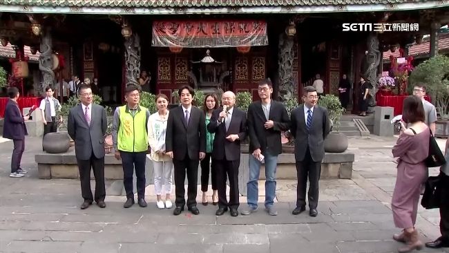 人臉辨識機失效！賴清德急握手道歉
