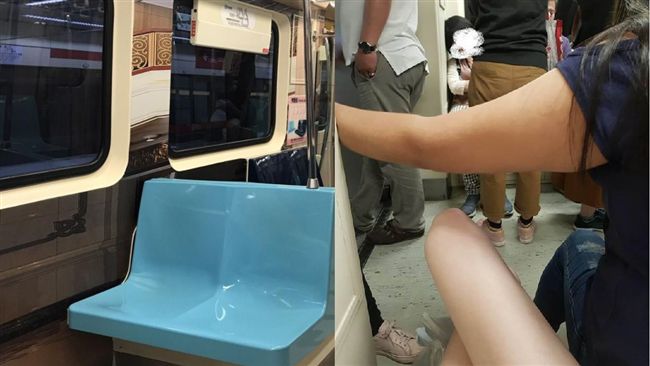 搭捷運被阿姨壁咚…網友見亮點全歪樓