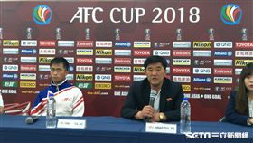 ▲北韓火炬SC總教練文湖一。（圖／記者林辰彥攝影）
