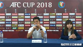 ▲航源FC總教練洪慶懷。（圖／記者林辰彥攝影）