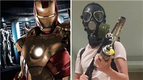 孫安佐，鋼鐵人。(合成圖/臉書)