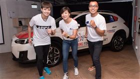 世大運中華女排隊長陳菀婷（左）用行動參與公益。（圖／Red Bull提供）