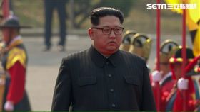 「文金會」兩韓破冰,文在寅,金正恩,握手,走紅毯