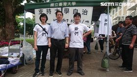 管爺現身台大校園（圖／讀者提供）