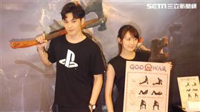 PS4 戰神　God of War　健身工廠　內子宮崎葵　小葵　打電玩示意圖