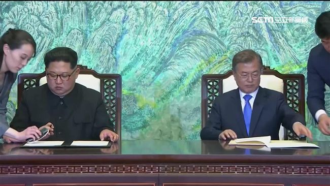 文金簽署共同宣言　誓言「終結韓戰」