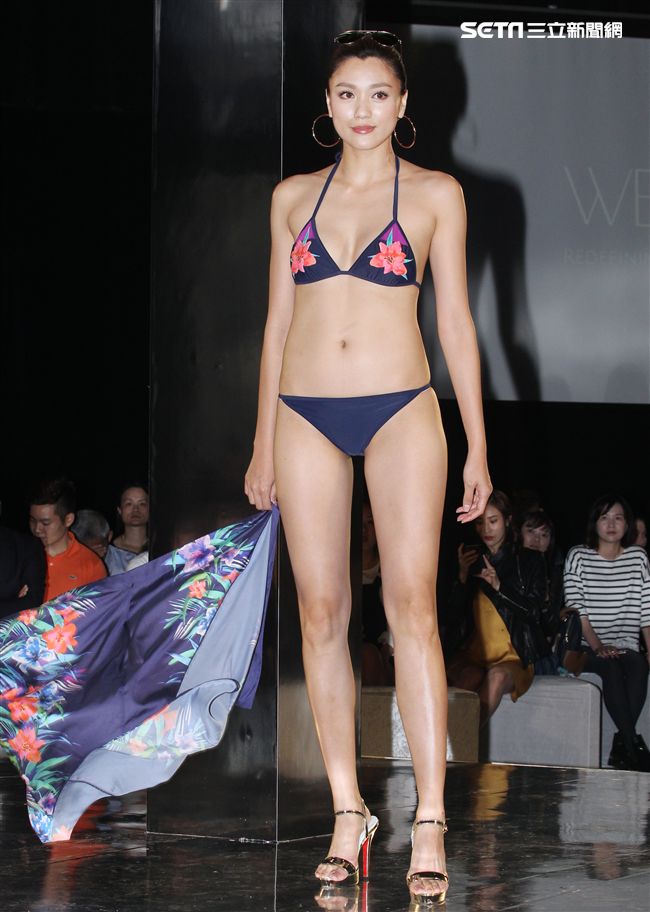 2018泳裝秀。（記者邱榮吉/攝影）