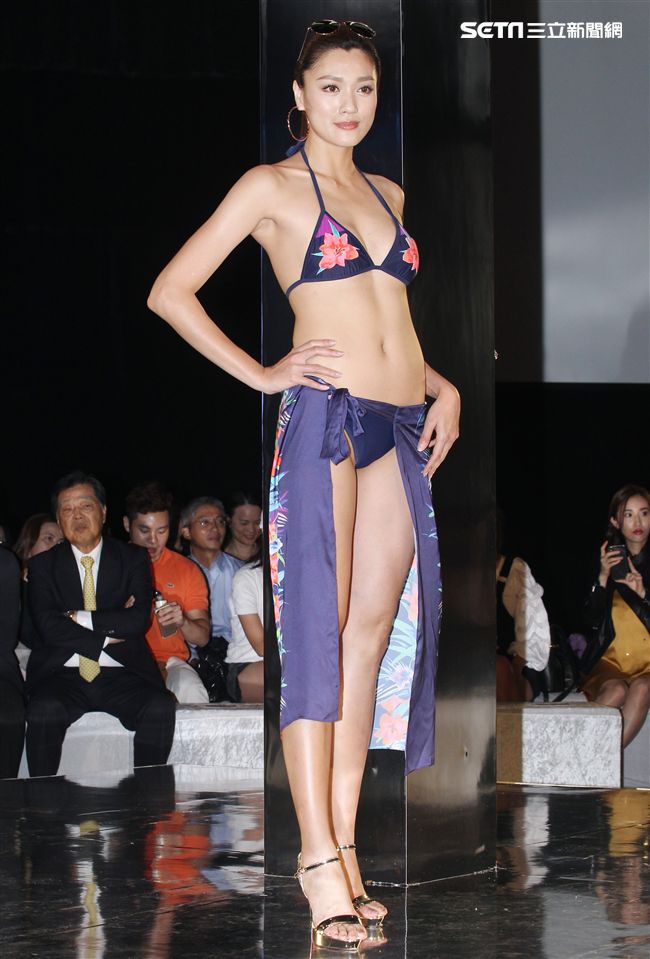 2018泳裝秀。（記者邱榮吉/攝影）