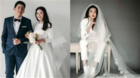 陶嫚曼婚紗照 圖／翻攝自臉書