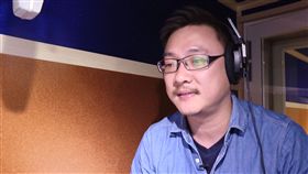 配音員，賈培德（記者周家緯攝影）