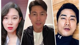 ▲南韓大咖藝人紛紛表態支持兩韓領袖破冰見面會。（圖／合成翻攝自IG）