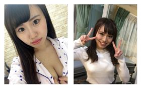 G奶AV相沢夏帆出道，遭爆黑歷史。(圖/翻攝自Twitter)