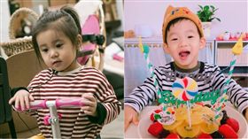 咘咘,賈靜雯,修杰楷（圖／翻攝自臉書）