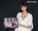 超人氣傲人好身材F奶長腿辣模希維亞Sylvia，集性感、呆萌、冷豔、甜美魅力於一身，「希維亞性感寫真書｣媒體發表會暨寫真書首場簽名會。（記者邱榮吉/攝影）