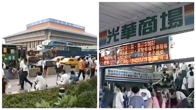 「23年前」台北街景　見證時代眼淚