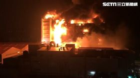 桃園敬鵬工業大火（圖／翻攝畫面）