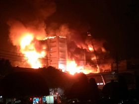 敬鵬,工廠,大火／新北消防發爾麵臉書