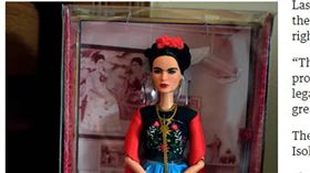 表揚傳奇女畫家！玩具商推出Frida芭比　涉侵權遭下架　圖／翻攝自衛報