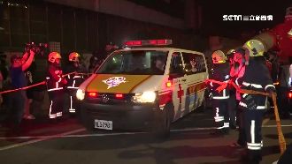 敬鵬大火倖存消防員　兩人情況漸穩定