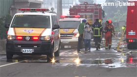 桃園敬鵬工廠火警