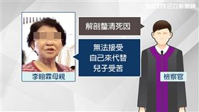 平鎮消防分隊小隊長李翰霖母親