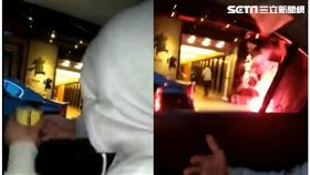 台北,林森北路,酒店,酒客糾紛,信號彈,潑漆,黑色豪門企業（圖／翻攝黑色豪門企業臉書）