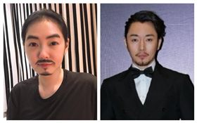 小S蓄鬍照，帥度直逼果郡王。(圖/翻攝自IG、微博）