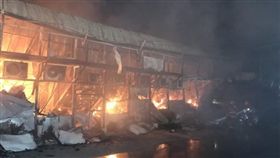 林口,電廠,辦公室,火災(翻攝畫面)