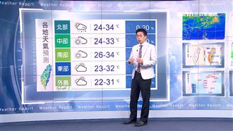 明北台衝破34度　「和恆春一樣熱」