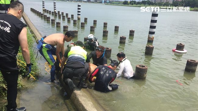 微風運河驚傳釣客落水　尋獲已無呼吸